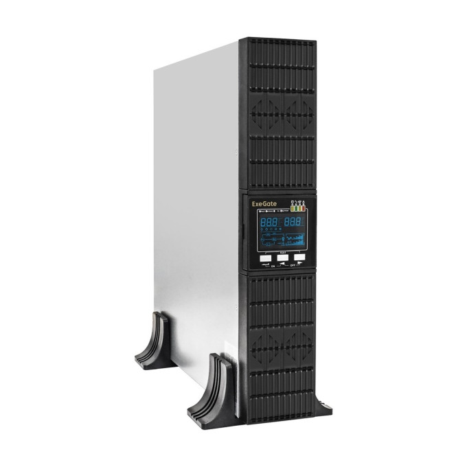 ИБП ON-LINE EXEGATE POWEREXPERT ULS-2000.LCD.AVR.6C13.USB.RS232.SNMP.BC.2U EX297667RUS